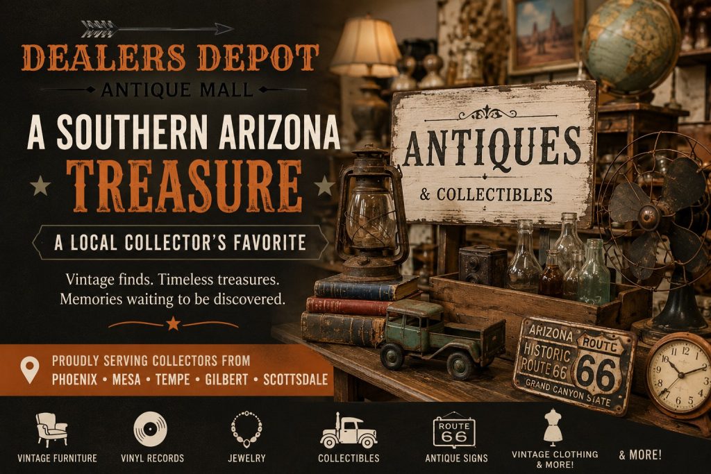 Dealers Depot Antique Mall: Arizona’s Favorite Destination for Vintage Treasures