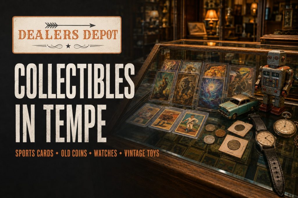 Blog Image, Collectibles in Tempe - Sports Cards, Old Coins, Vintage Toys, Watches, Pokémon Cards